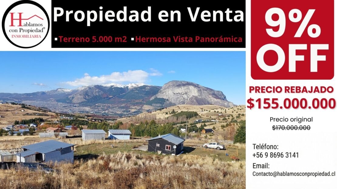 parcela con casa coyhaique