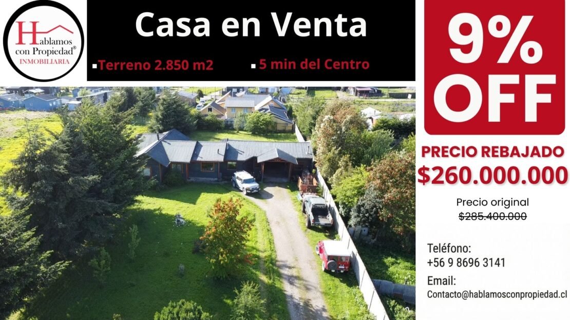 casa grande en aysen